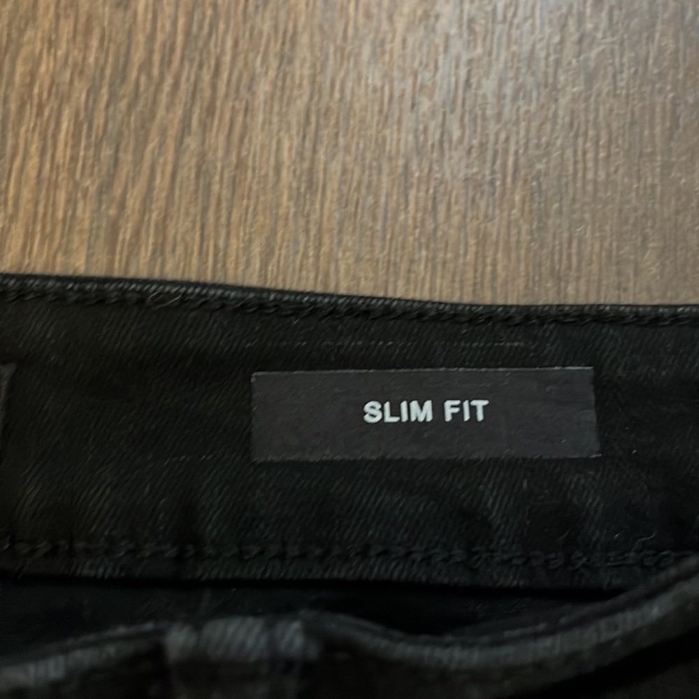 Judy Blue Lola Mid Rise Tapered Straight size 32 black - Picture 9 of 13
